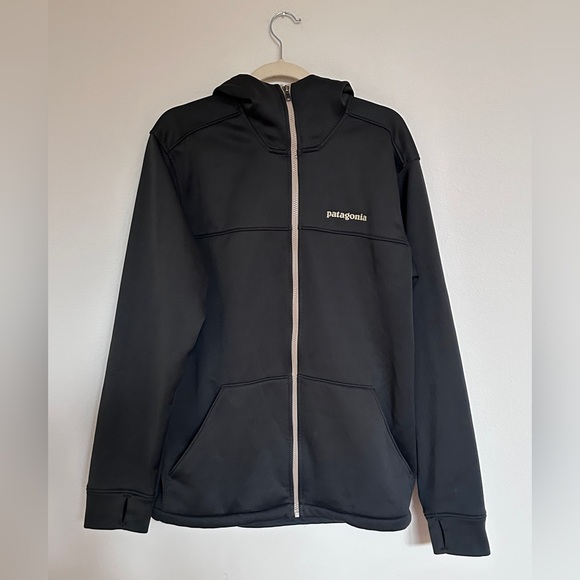 Patagonia Men's Dark Gray Fleece Lined Performance Jacket Men’s M - Picture 5 of 7